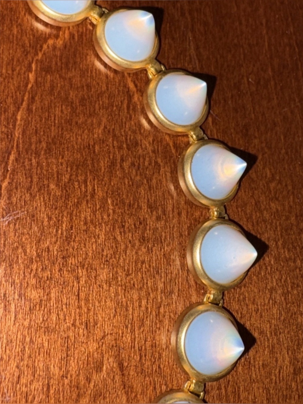EDDIE BORGO Gold Plated Opal Cone Bracelet